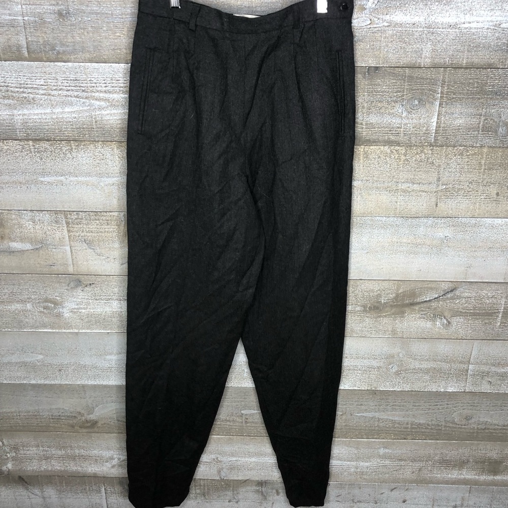 COPY - Talbots 100% pure new wool grey dress pants slacks size 8